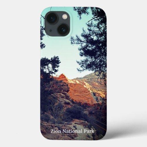 Canyon Trail Zion National Park Utah Key Ring iPhone 13 Case