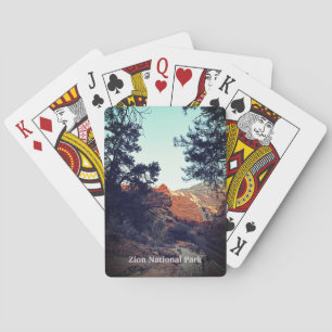 Canyon Trail Zion National Park, Utah Poker Cards