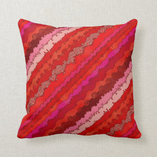 Canyonlands in Shades of Red Throw Pillow