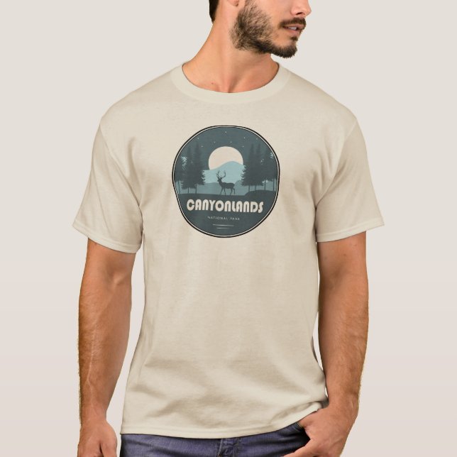 Canyonlands National Park Deer T-Shirt (Front)