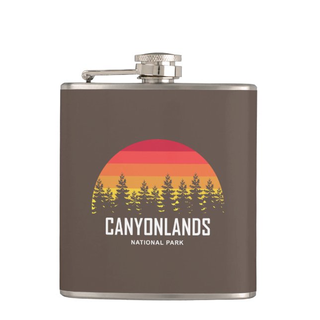 Canyonlands National Park Flask (Front)