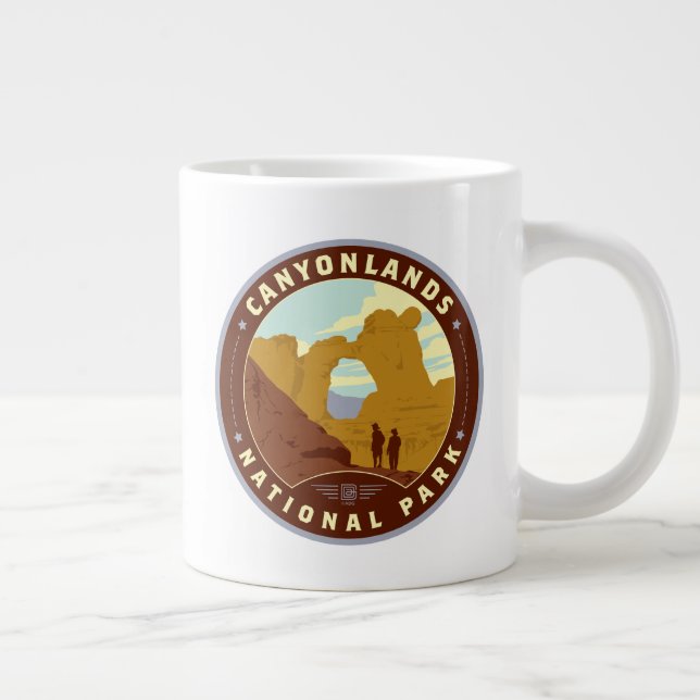 Canyonlands National Park Giant Coffee Mug (Right)
