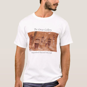 Canyonlands National Park Great Gallery Rock Art T-Shirt