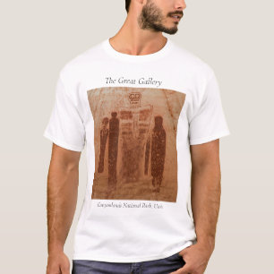 Canyonlands National Park Great Gallery Rock Art T-Shirt