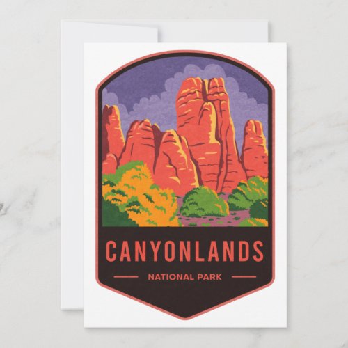 Canyonlands National Park Holiday Card