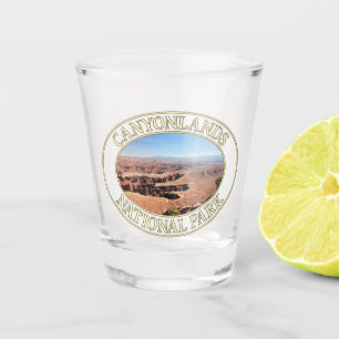 Canyonlands National Park in Moab, Utah Shot Glass