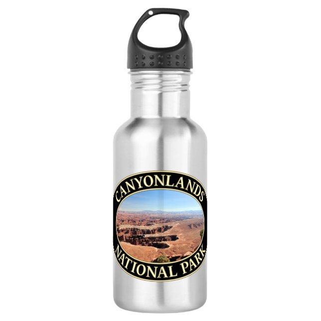 Canyonlands National Park in Moab, Utah Stainless Steel Water Bottle (Front)