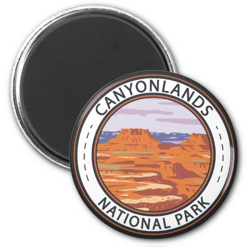 Canyonlands National Park Island In the Sky Badge Magnet