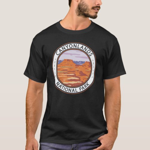Canyonlands National Park Island In the Sky Badge T_Shirt