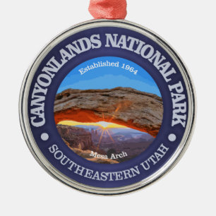 Canyonlands National Park Metal Ornament