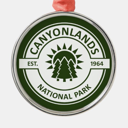 Canyonlands National Park Metal Ornament