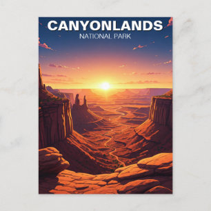 Canyonlands National Park Moab Utah Postcard