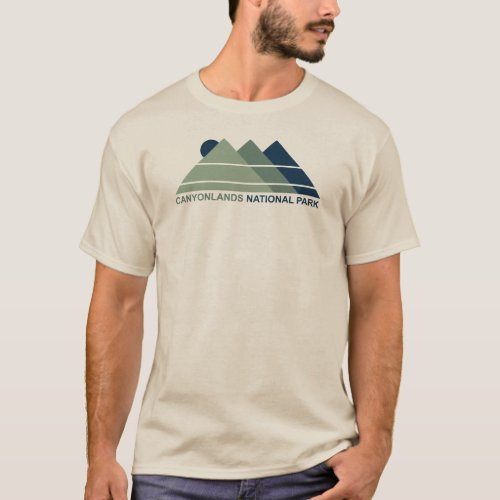 Canyonlands National Park Mountain Sun T_Shirt