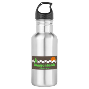 Canyonlands National Park Retro Stainless Steel Water Bottle
