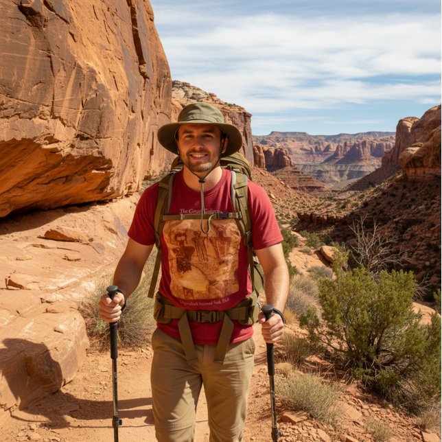 Canyonlands National Park Sego Canyon Rock Art T-Shirt (Creator Uploaded)