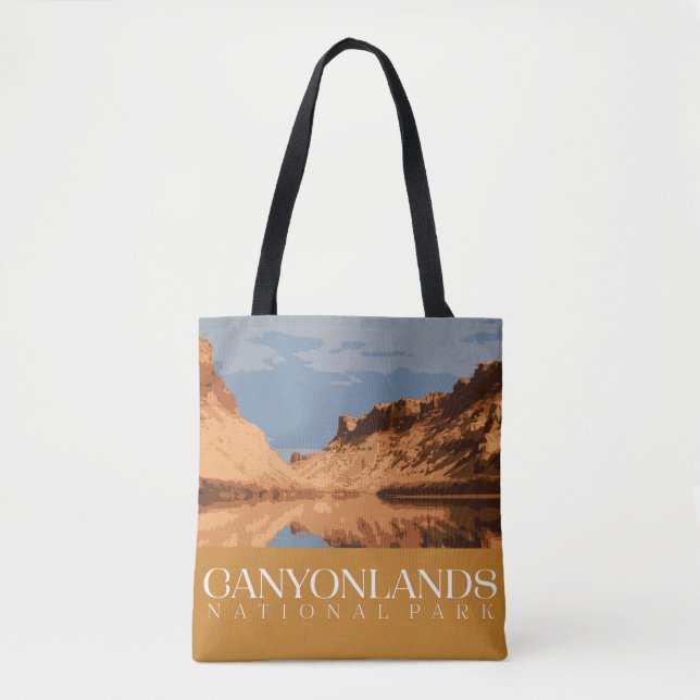 Canyonlands National Park Tote, Utah Bag (Front)