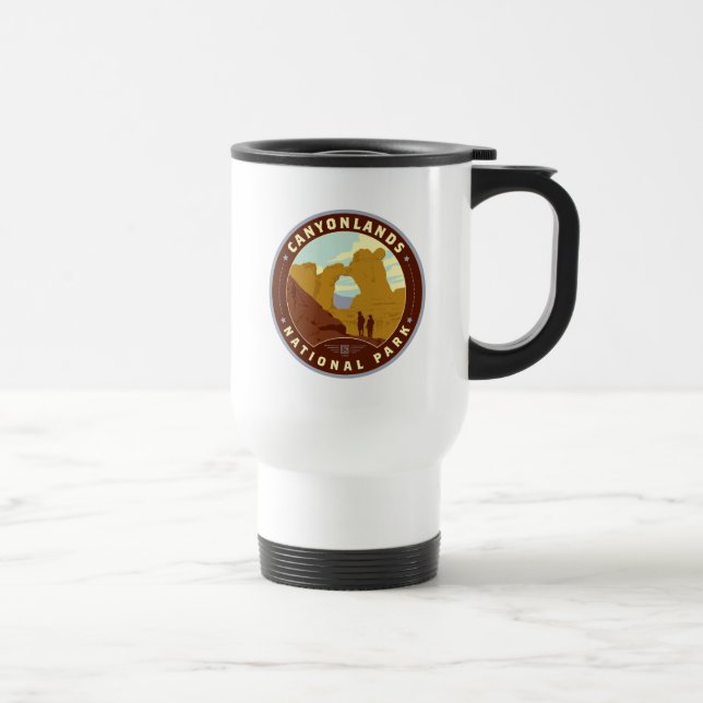 Canyonlands National Park Travel Mug (Right)