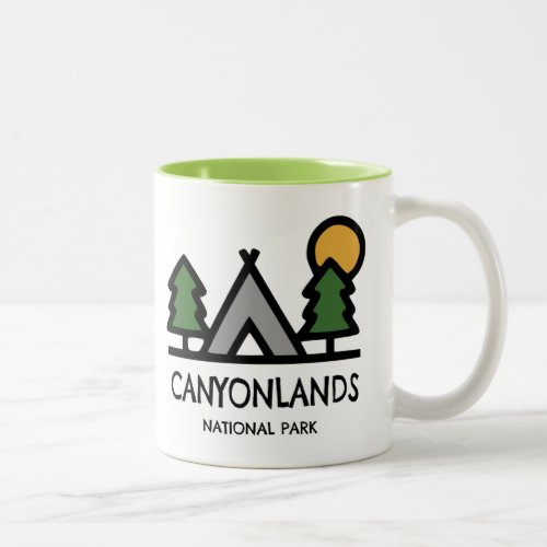 Canyonlands National Park Two_Tone Coffee Mug