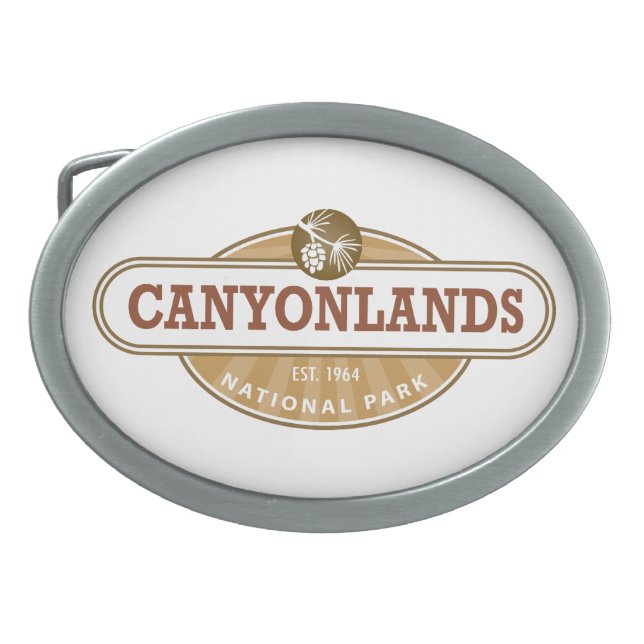 Canyonlands National Park Utah Belt Buckle (Front)