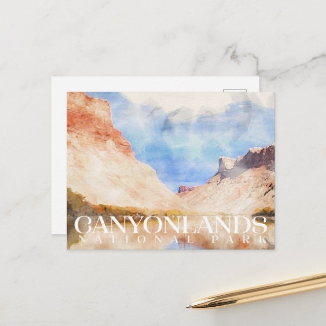 Canyonlands National Park, Utah Postcard (Front/Back In Situ)