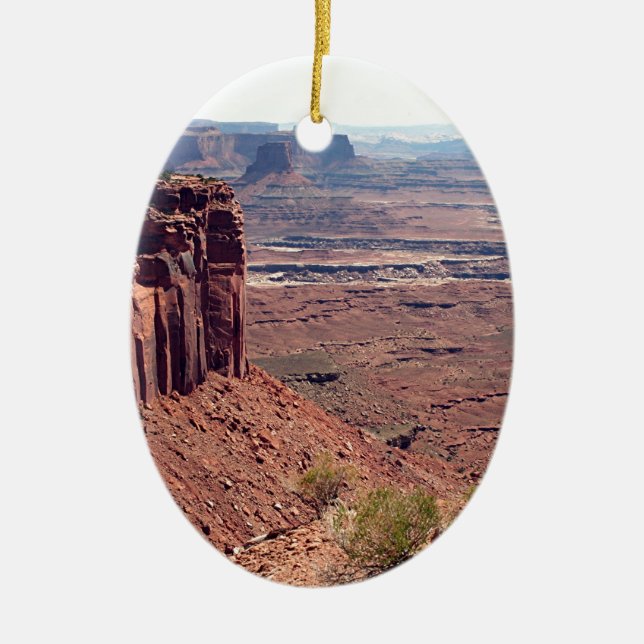 Canyonlands National Park, Utah, Southwest USA 4 Ceramic Ornament (Front)