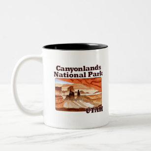 Canyonlands National Park, Utah Two-Tone Coffee Mug
