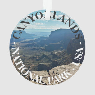 Canyonlands National Park Utah USA travel Ornament