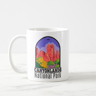 Canyonlands National Park Utah Vintage Coffee Mug