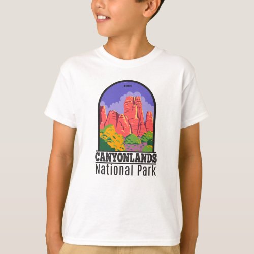 Canyonlands National Park Utah Vintage T_Shirt
