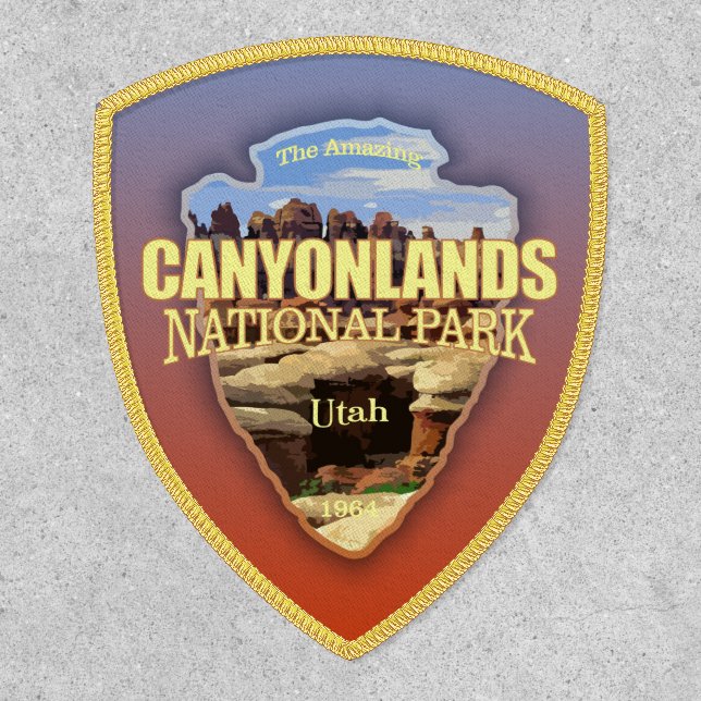 Canyonlands NP (arrowhead)  Patch (Front)