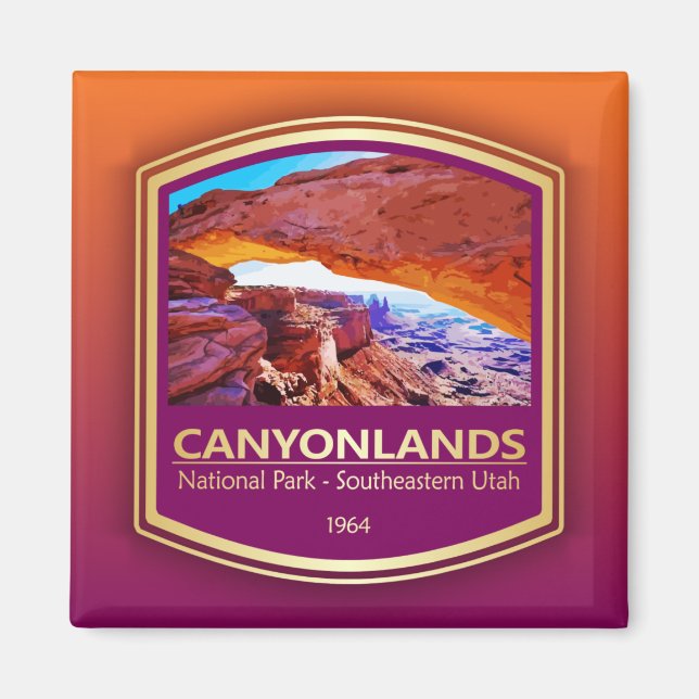 Canyonlands NP (PF1) Magnet (Front)