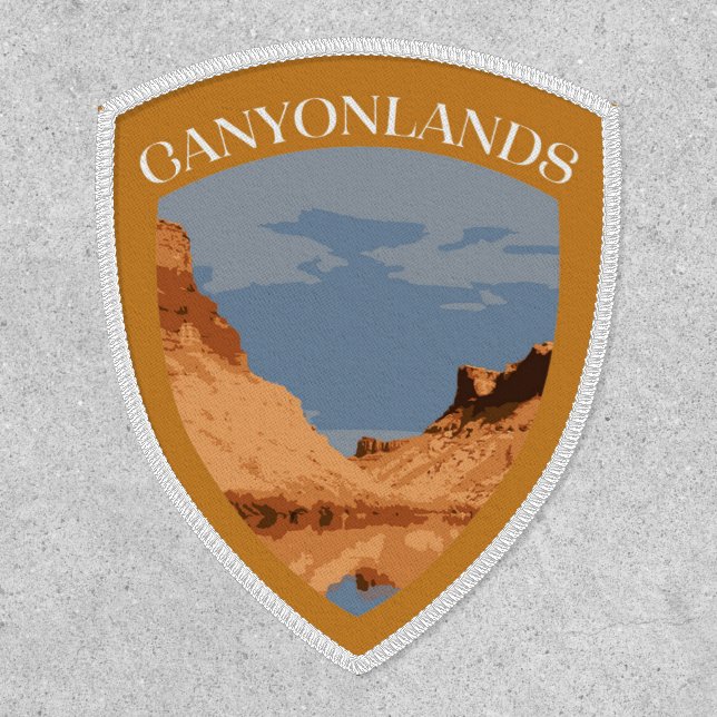 Canyonlands Patch, National Park Badge (Front)