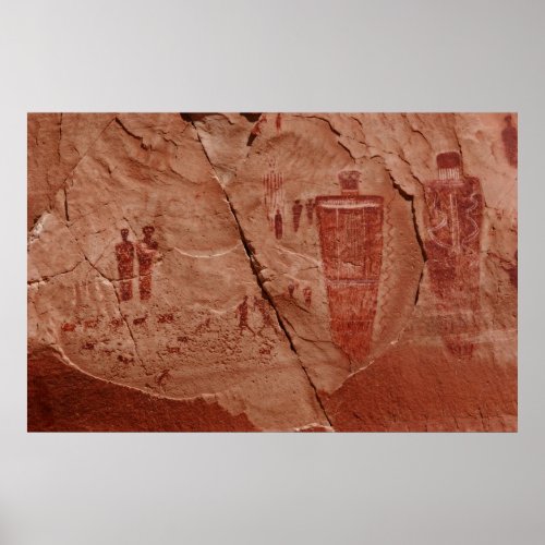 canyonlands rock art poster