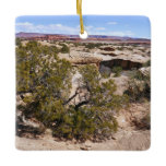 Canyonlands View from Cave Springs Trail Ceramic Ornament
