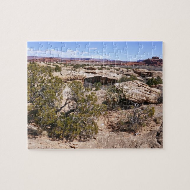 Canyonlands View from Cave Springs Trail Jigsaw Puzzle (Horizontal)