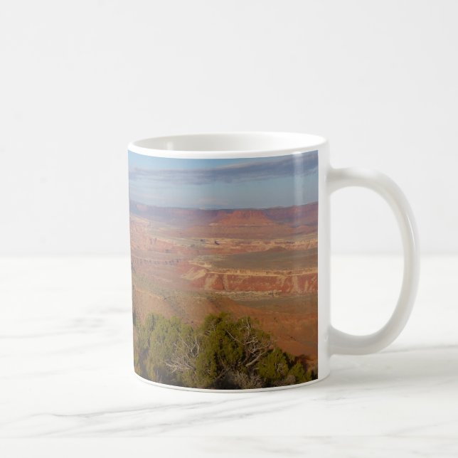 Canyonlands View from Grand View Point Trail Coffee Mug (Right)