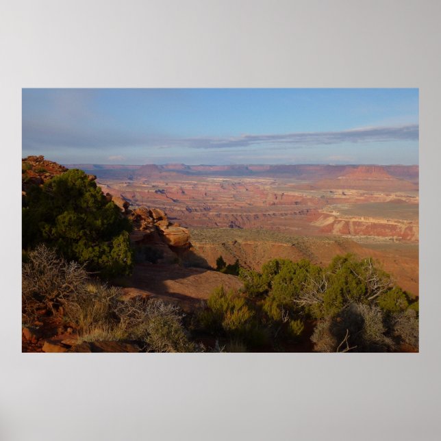 Canyonlands View from Grand View Point Trail Poster (Front)