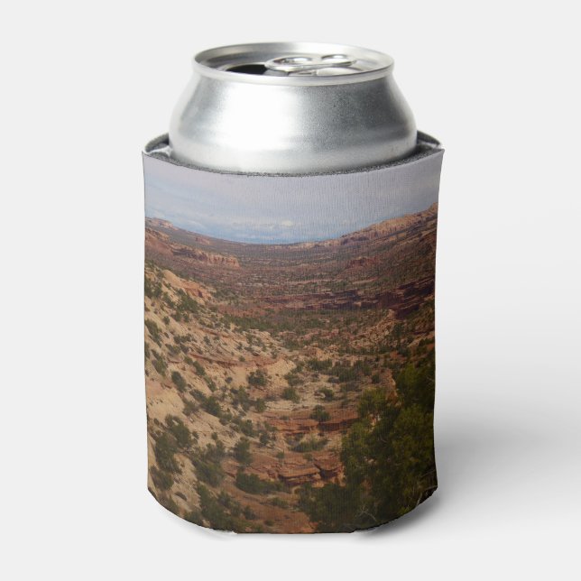 Canyonlands View from Neck Springs Trail Can Cooler (Can Front)