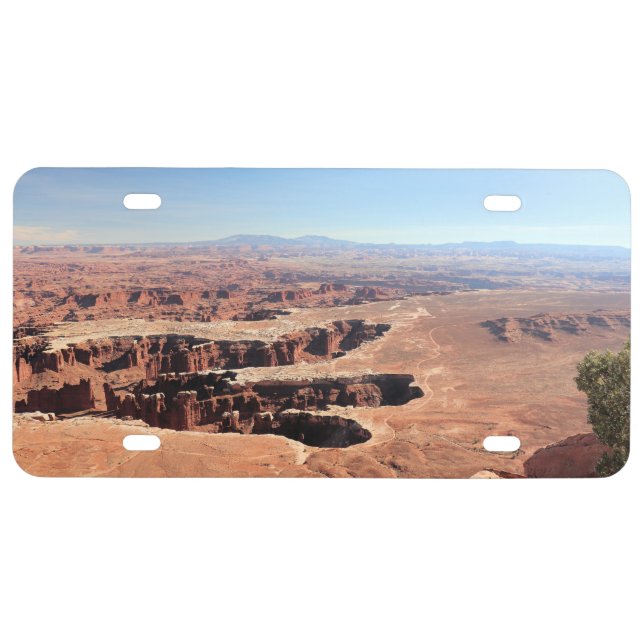 Canyons at Canyonlands National Park, Moab, Utah License Plate (Front)