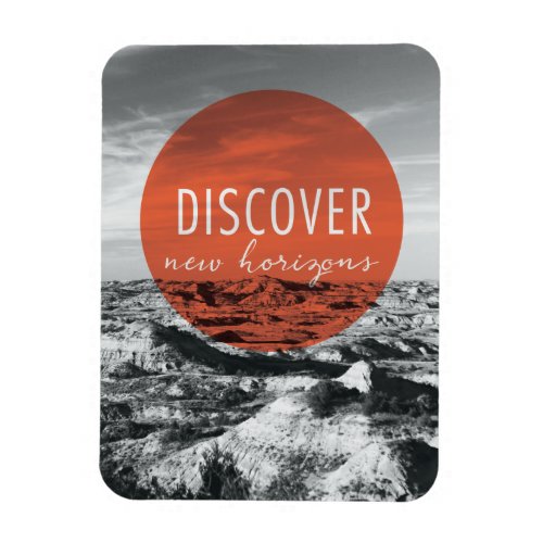 Canyons  Discover New Horizons Quote Magnet