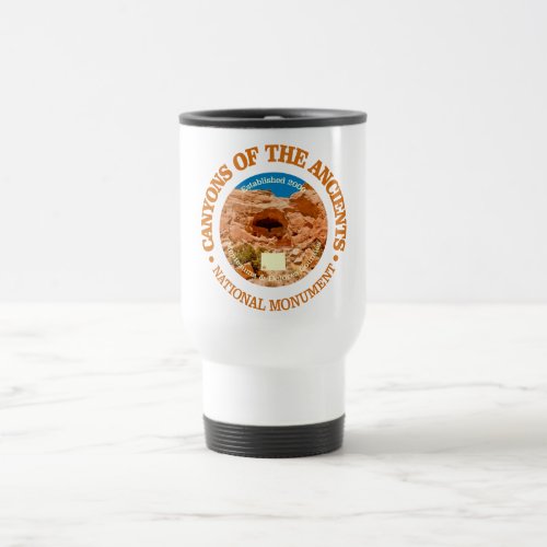 Canyons of the Ancients NM Travel Mug