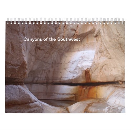 Canyons of the Southwest Calendar