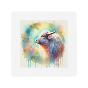 Cao 160724AREF253 - Watercolor Metal Print