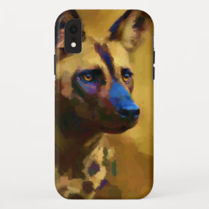 Cão Selvagem Africano iPhone XR Case