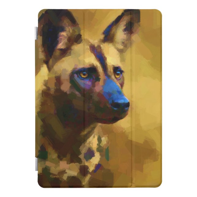 Cão Selvagem Africano iPad Pro Cover (Front)
