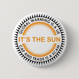 Cap And Trade Is A Scam Pinback Button