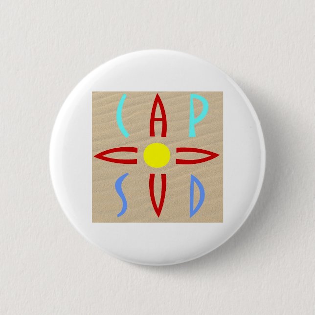 Cap au Sud Button (Front)