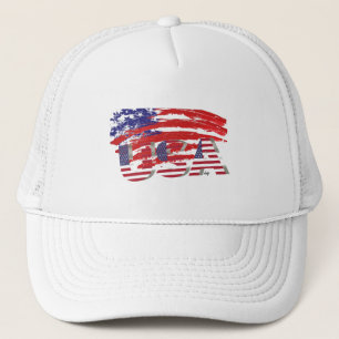 Cap colorful patriotic Graphic design flag