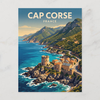 Cap Corse France Postcard