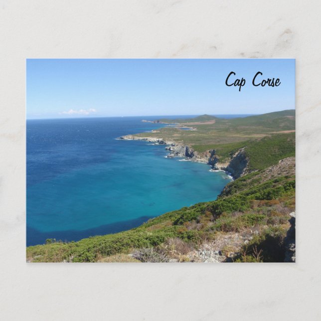Cap Corse Postcard (Front)